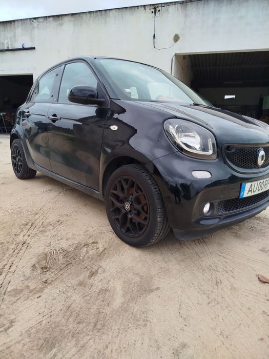 Smart ForFour Preto/Laranja