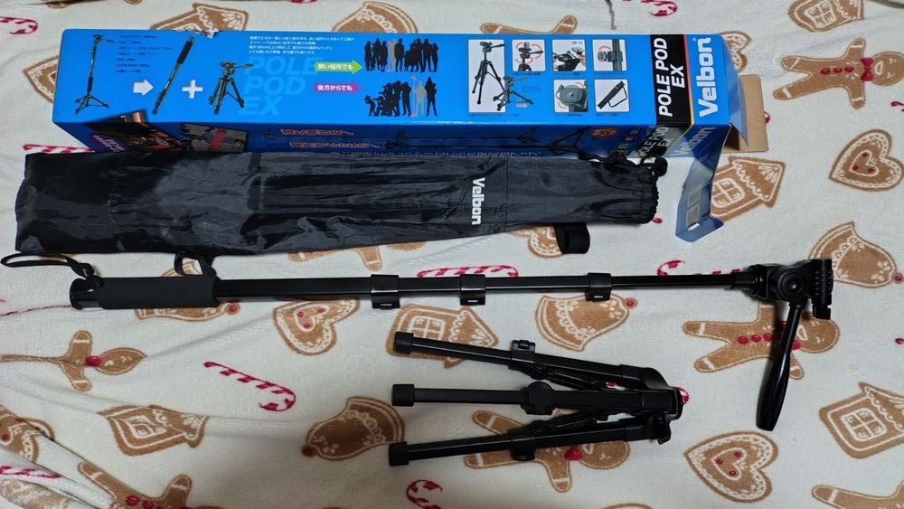 Монопод -штатив Velbon для фотоаппаратов и видеокамер PolePodEx