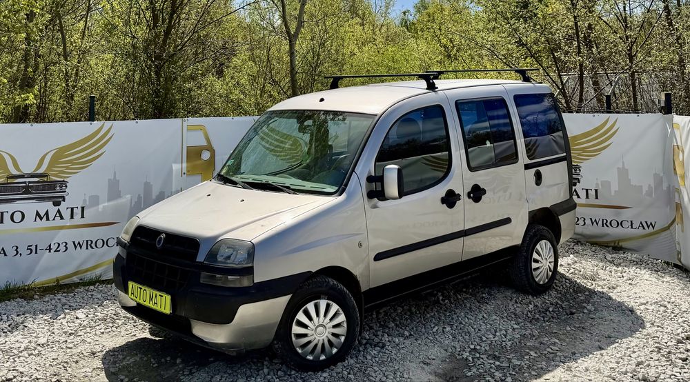 Fiat Doblo 1.9 JTD # Hak # Klima # 2005 # El.Szyby # Zadbany # Zamiana