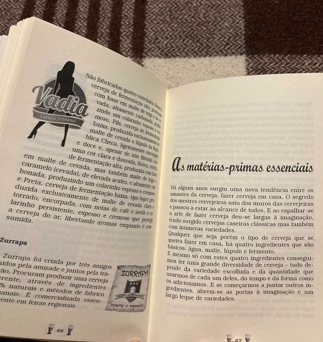 Livro A Cerveja: Paladar e Fabrico Artesanal