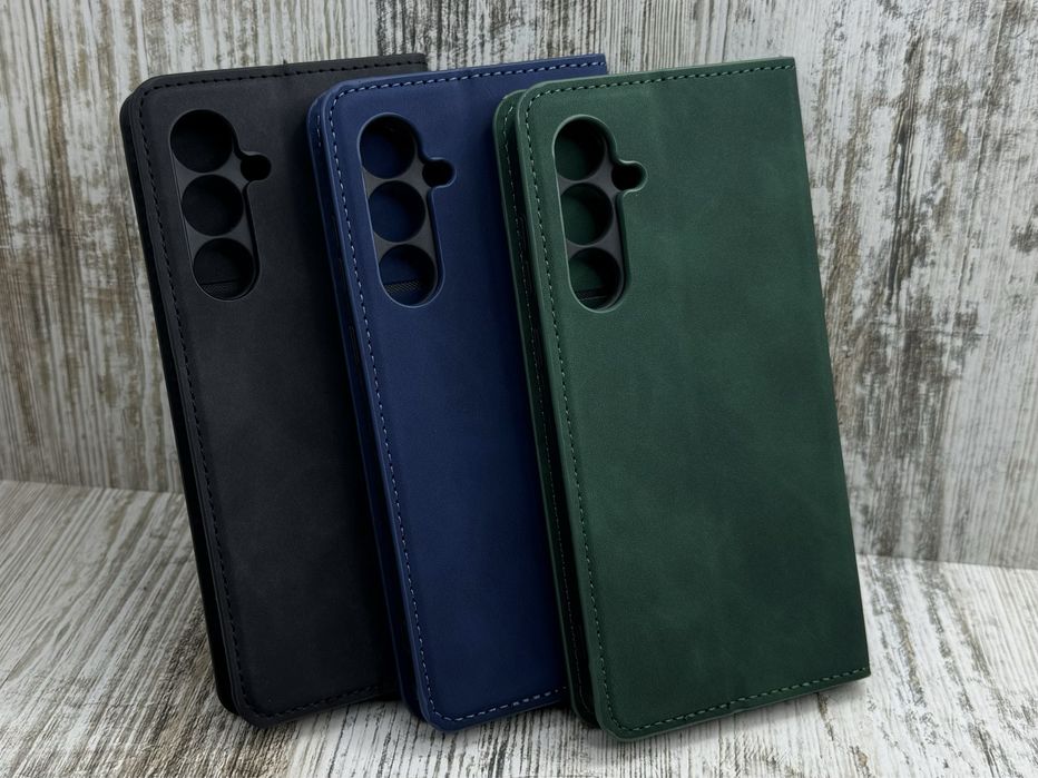 Чехол книжка прошитая на Samsung A55/ A35/ S23 FE. Чохол книга