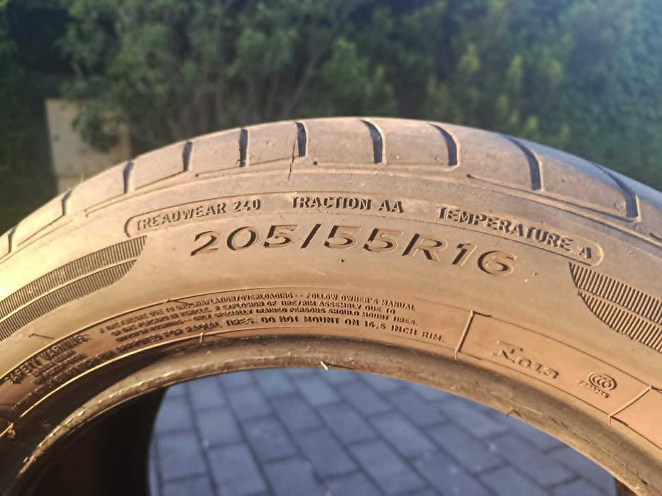 Opony letnie 205/55/R16 Dunlop