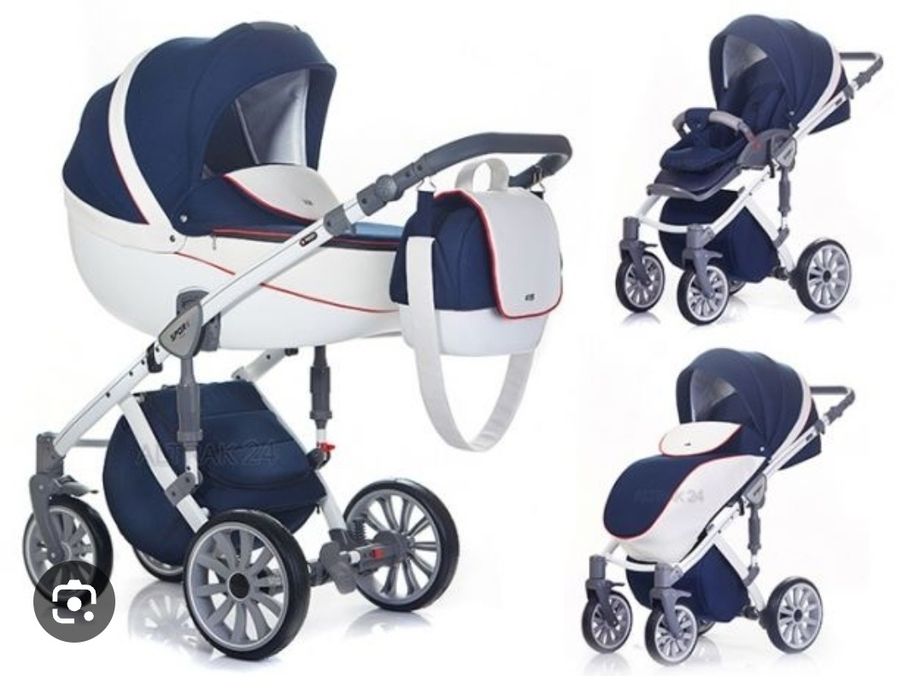 Wózek 2w1 głęboki  i spacerówka