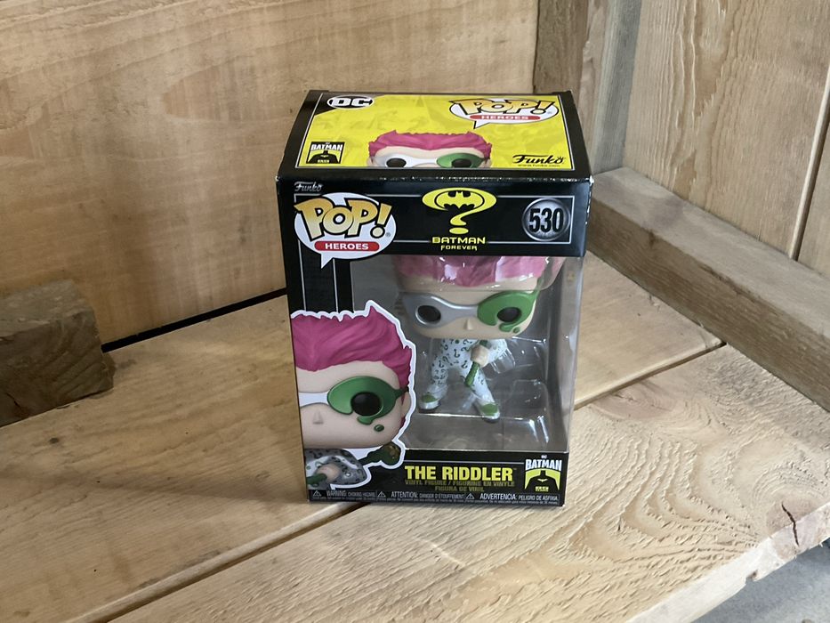 Funko Pop Heroes- The Riddler z serii Batman Forever # 530- figurka