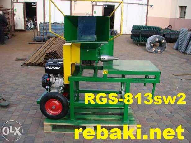 Rozdrabniacz, Rębak, RGW.100-8w2, 2 worki, grubość cięcia gałęzi 9cm