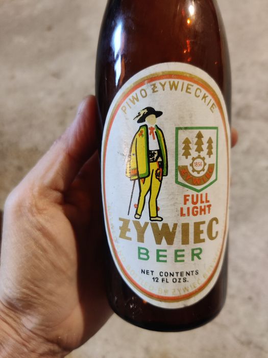 Kolekcjonerska butelka Żywiec full light beer