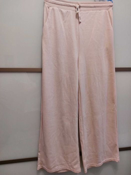 Штани палаццо трикотажні