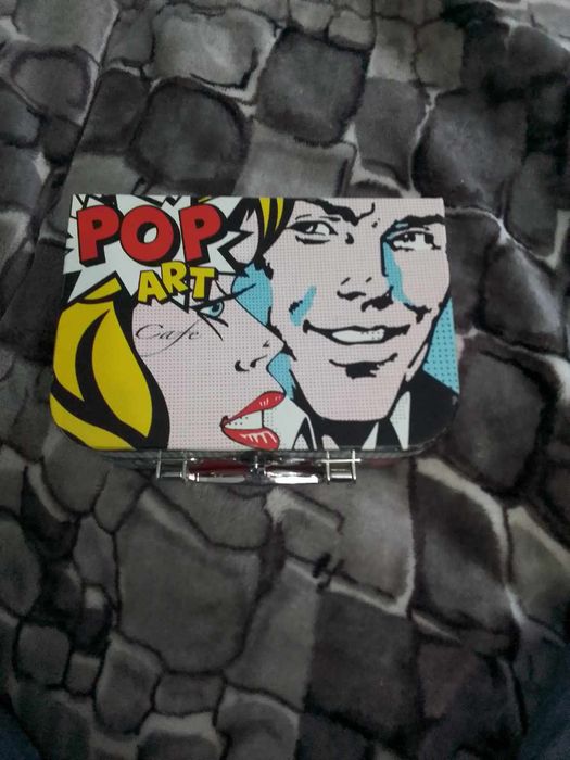 Pop Art cafe , zestaw porcelanowy