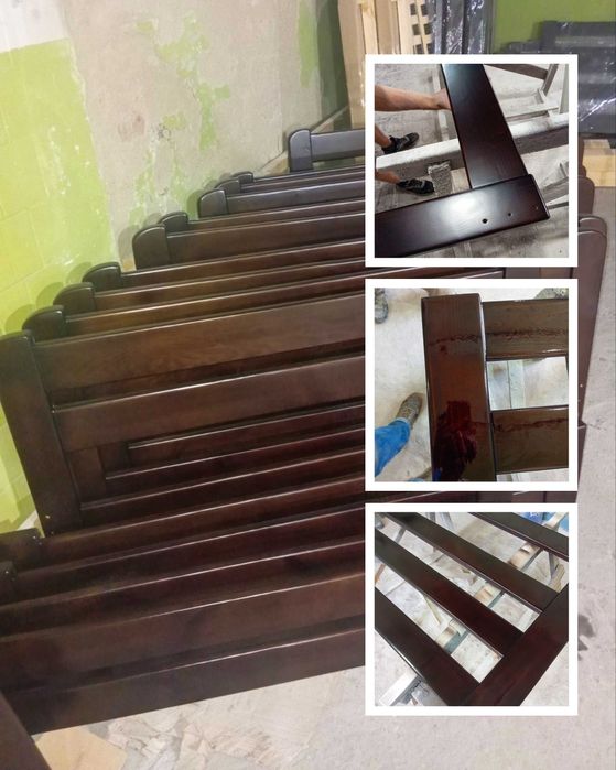 Ліжка з натурального дерева та матраци напряму від виробника