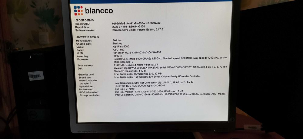 Dell Optiplex 5040 - i5 6600 / 500GB com Monitor + Teclado + Rato