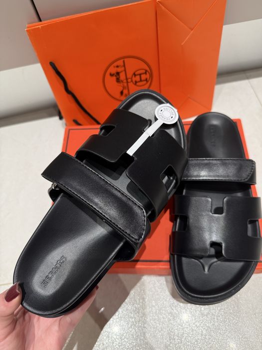 Тапки слайдери hermes