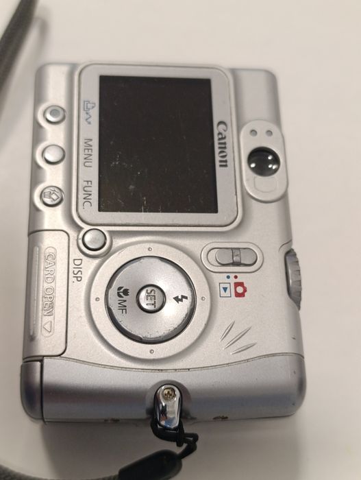 Aparat cyfrowy CANON A520 PowerShot vintage WIZJER MANUAL y2k 4mpx CCD