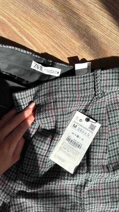 Шорти ZARA в клітинку