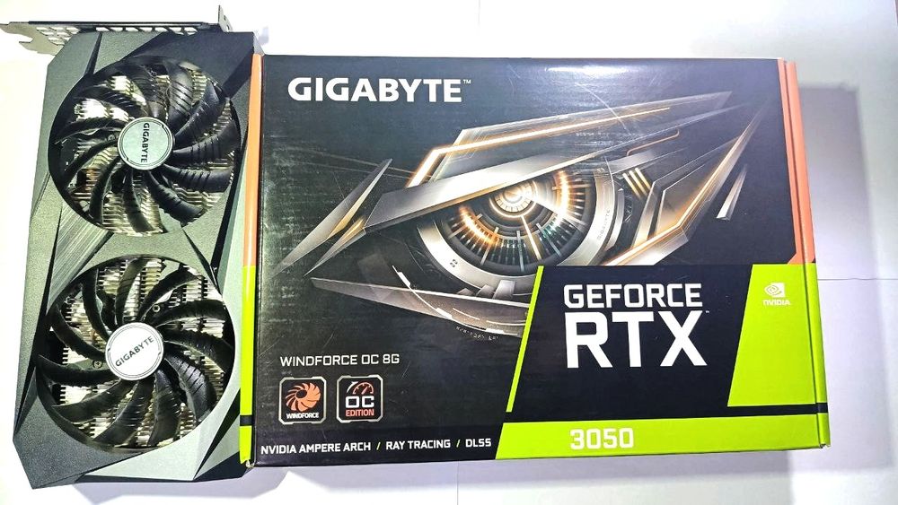 RTX 3050 8GB GEFORCE Відеокарта | На гарантії | DLSS | Новий стан