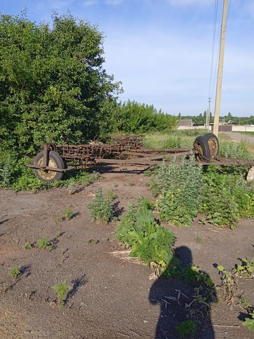 Сцепка борін ширина 14 метрів