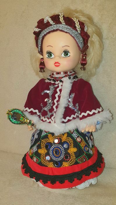 Кукла, украинка, этническая, одежда для кукол