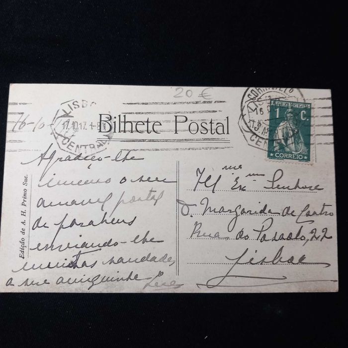Postal ilustrado de São Martinho do Porto