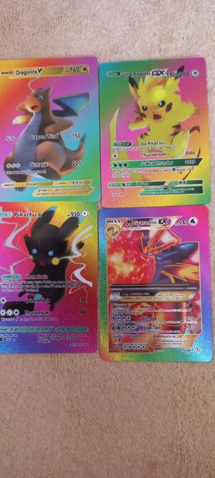 Karty pokemon 4sztuki