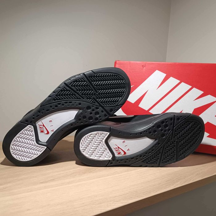 Nike Air Flight Lite Mid r. 45 (29 cm) Black/White-Varsity Red