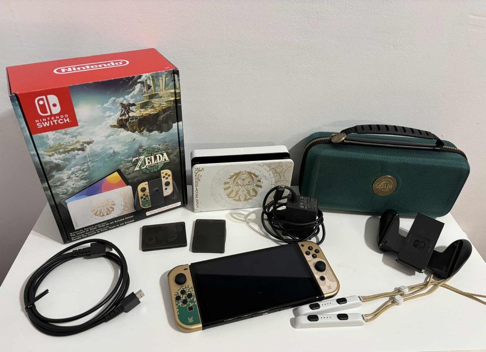 Nintendo switch OLED Zelda Edition