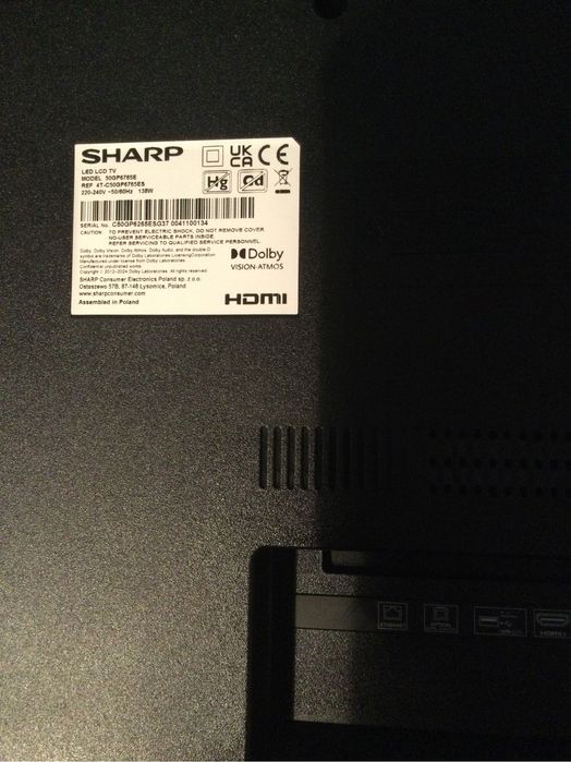 Telewizor Sharp 50”