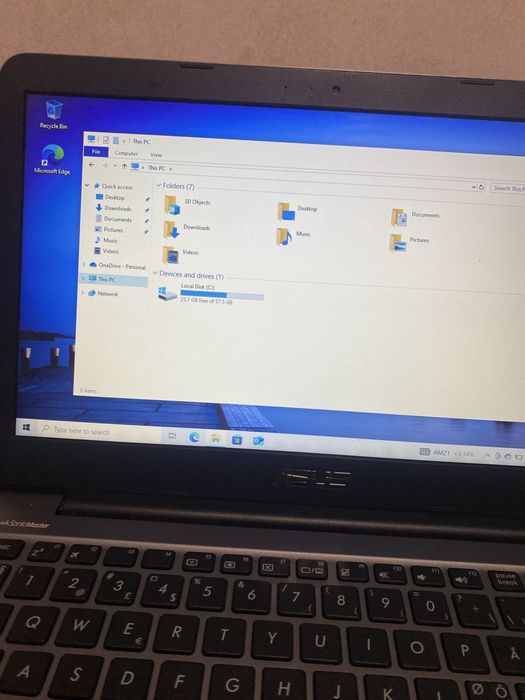 Ноутбук Asus на SSD