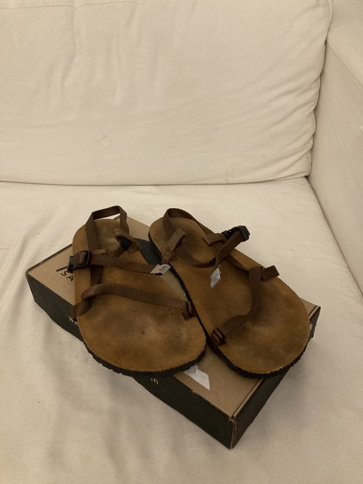 Sandały minimalistyczne MANASLU Plus 10mm Vibram + skóra; roz. 43