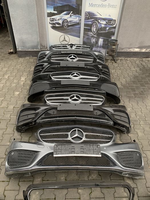 gle 167 glc 253 205 213 166 бампер AMG