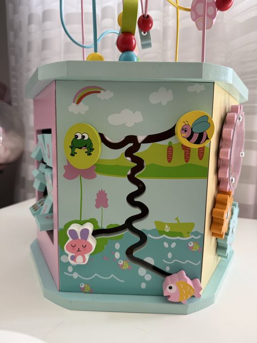 Бізікуб для дівчинки Великий