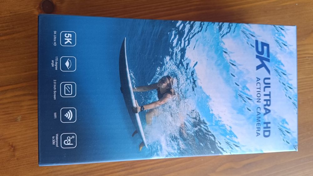 Câmera 5k usada 2 vezes