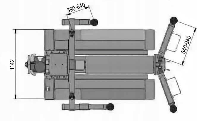 Podnośnik Jednokolumnowy Mobilny Samochodowy BESTLIFT 130E AUTOMAT 3T