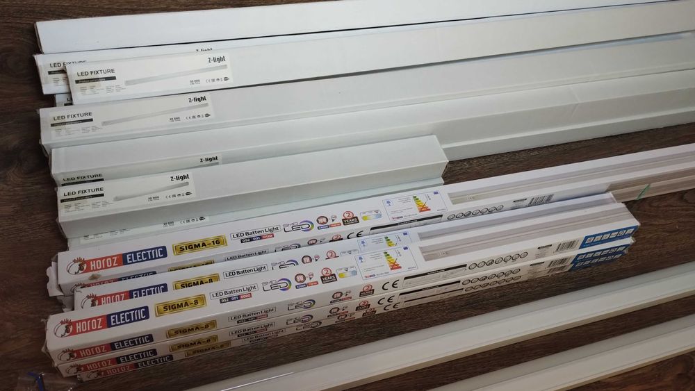 Линейные LED светильники мебельные светодиодные 5W 8W 14W 16W 18W