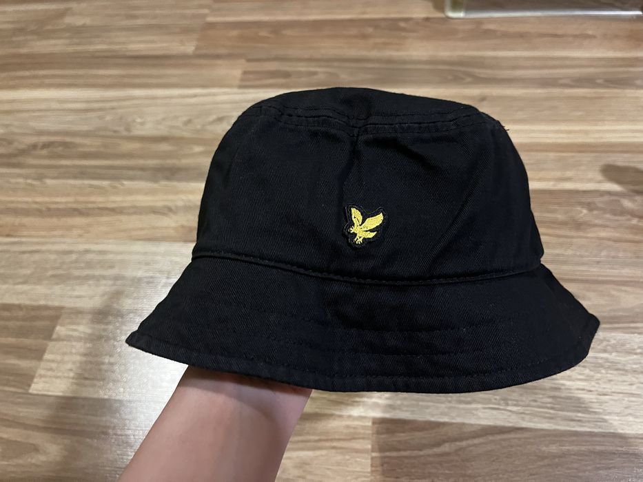 Czarny kapelusz bucket hat Lyle & Scott Unisex One size