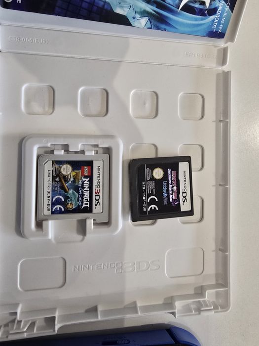Konsola Nintendo 2ds Karton Ładowarka Gry