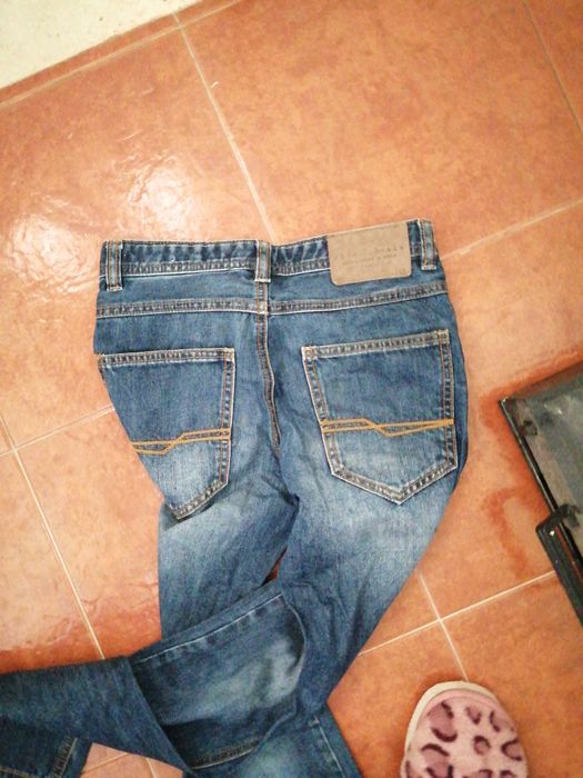 Calças de ganga azul 12 anos