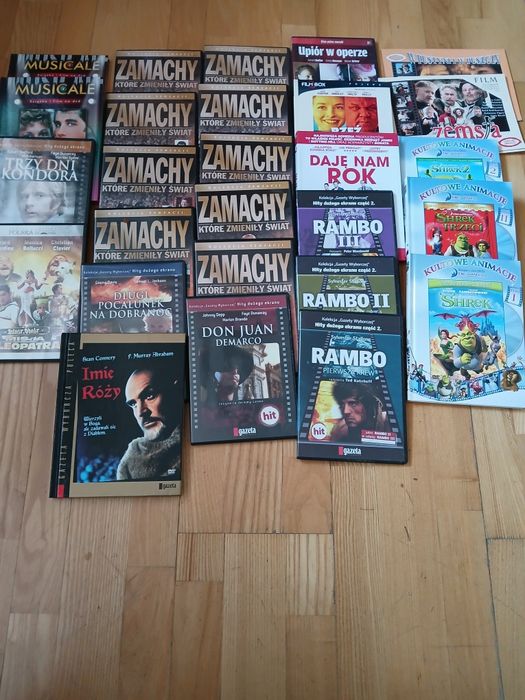 Płyty DVD  filmy bajki