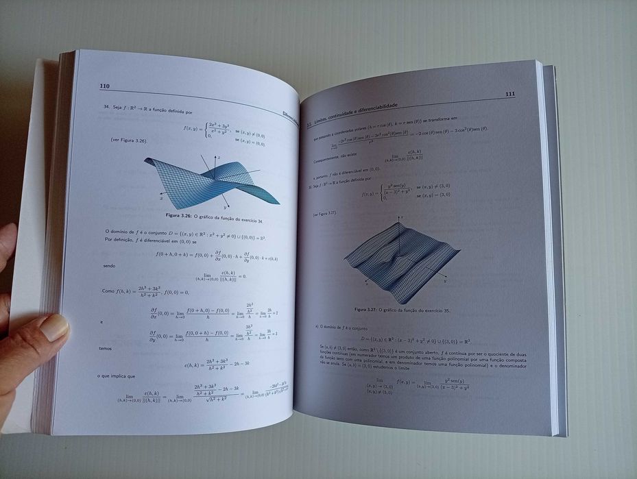 Livro "Cálculo Diferencial em IRn", de Ana Alves de Sá