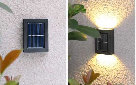 LIVARNO Home 2x Kinkiet LED zasilany energią słoneczną