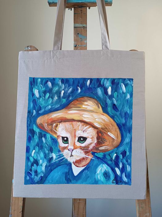 Tote Bag Pintado à mão