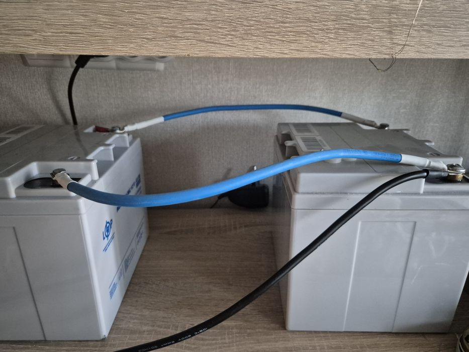Комплект резервного  живлення ДБЖ (ІБП + 2 AGM акумулятори 12V 45Ah)
