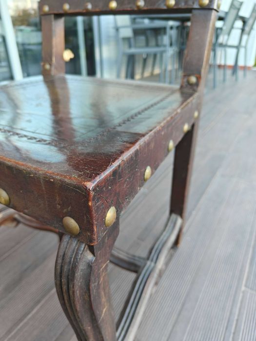 Cadeiras de sala de jantar Estilo colonial clássico (8 unidades )