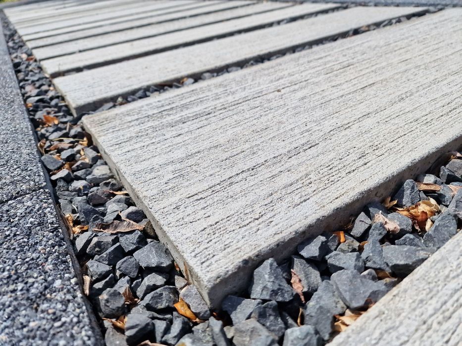 Płyty betonowe do ogrodu, 15+20+30x80cm, 156 szt.