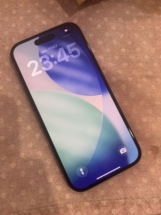 Iphone 15 preto 128gb como novo