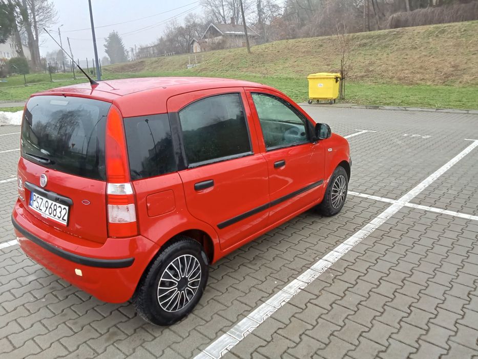 Fiat Panda II czerwony