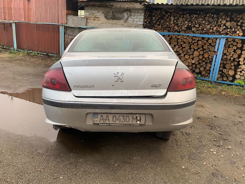 продаж peugeot 407 седан срібний