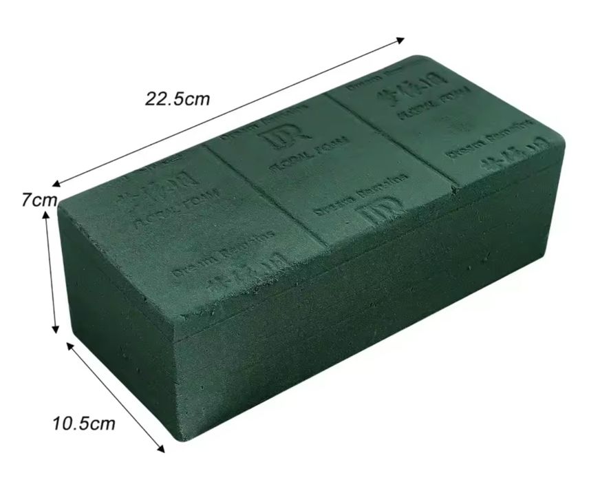 Піна флористична для живих квітів  (6 шт)
