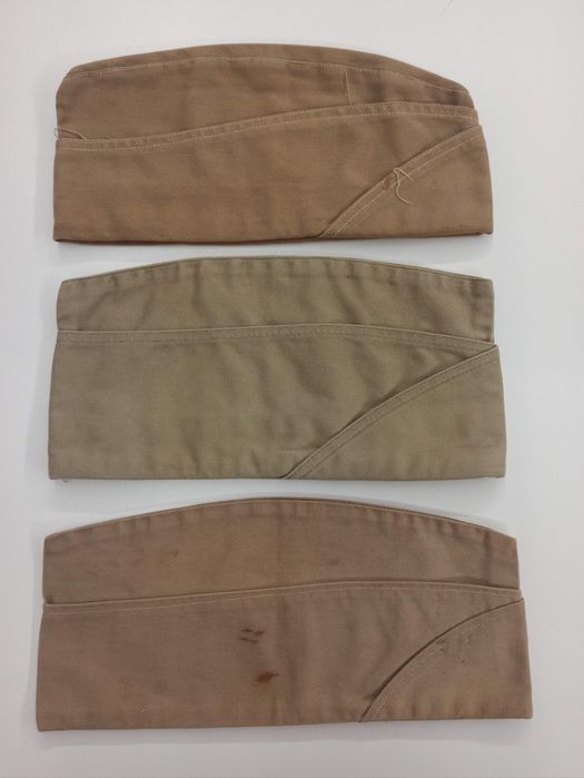 Furażerki khaki 3szt US Army ww2