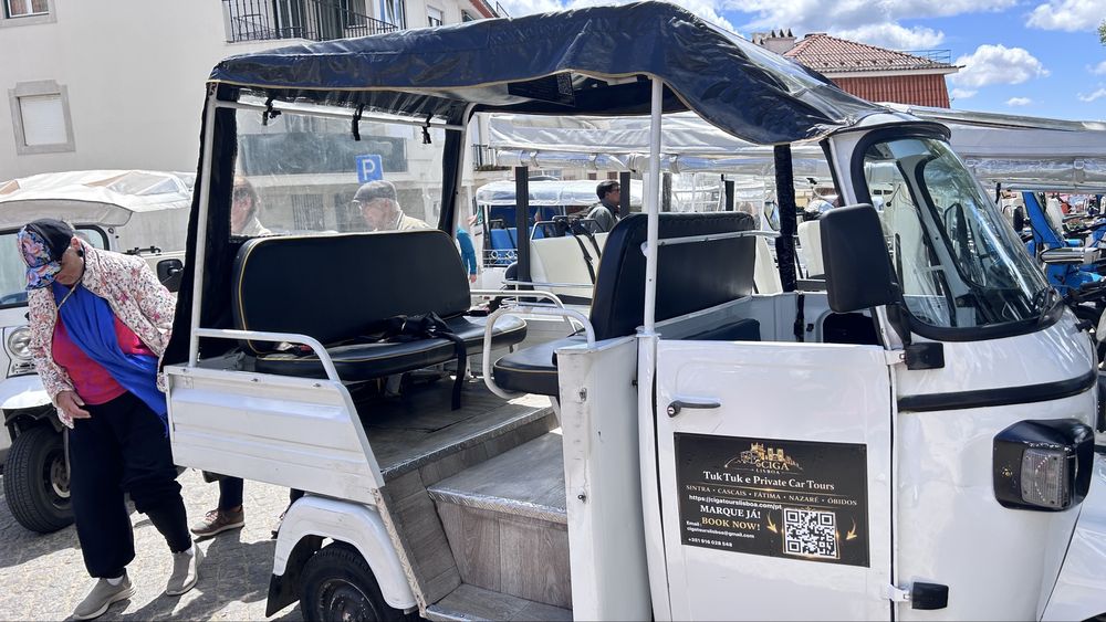 Tuk tuk 400 pronto a trabalhar