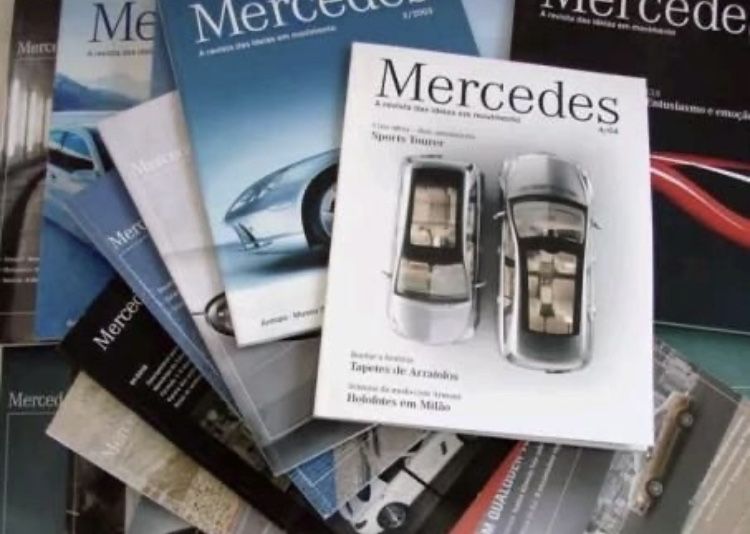 Revistas Mercedes Magazine NOVAS( automóvel arquitetura design)