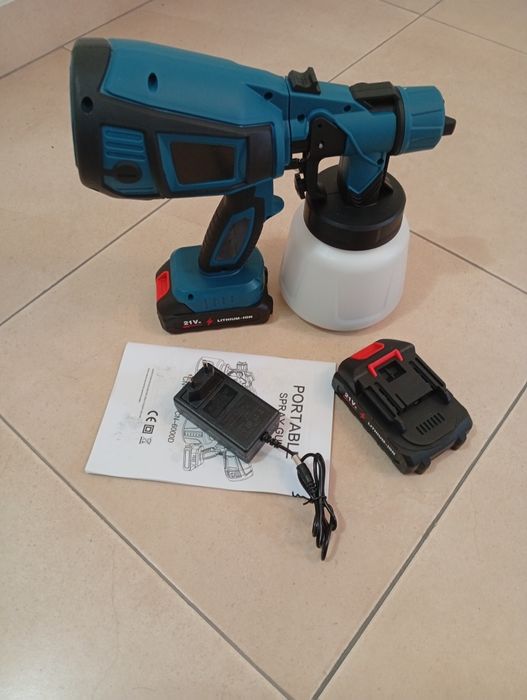 Pistola de Pintura a Bateria